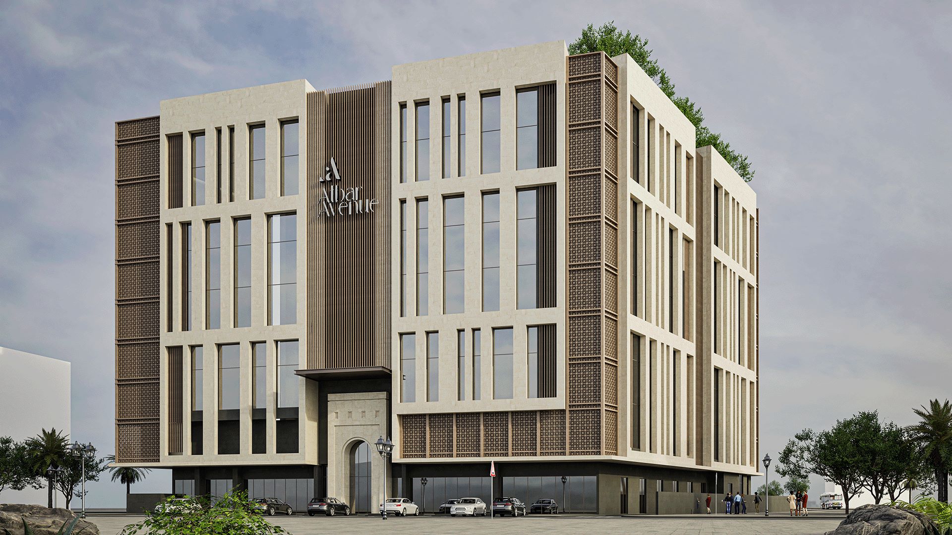 Башня Itbar Avenue 3